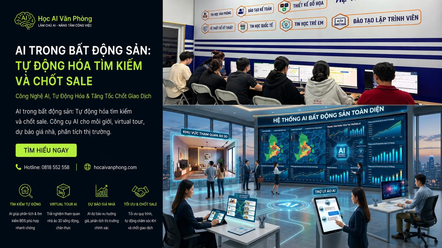 AI Trong Bất Động Sản: Tự Động Hóa Tìm Kiếm Và Chốt Sale
