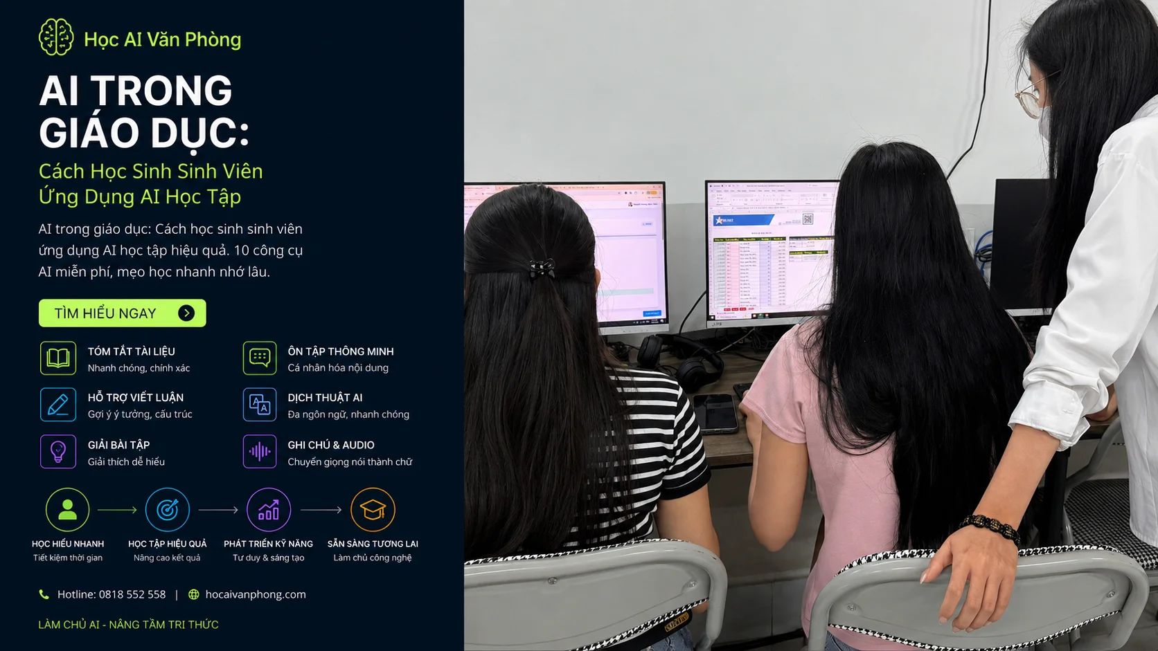 AI Trong Giáo Dục: Cách Học Sinh Sinh Viên Ứng Dụng AI Học Tập